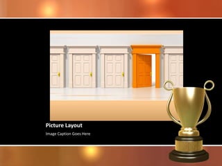 Picture Layout
Image Caption Goes Here
11
 