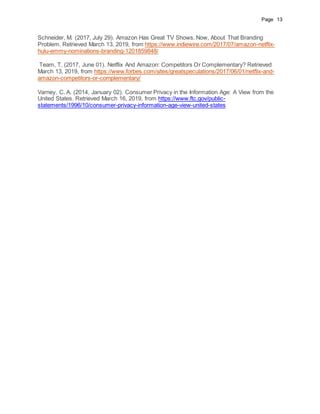 Amazon Prime Video Environmental Analysis | DOCX