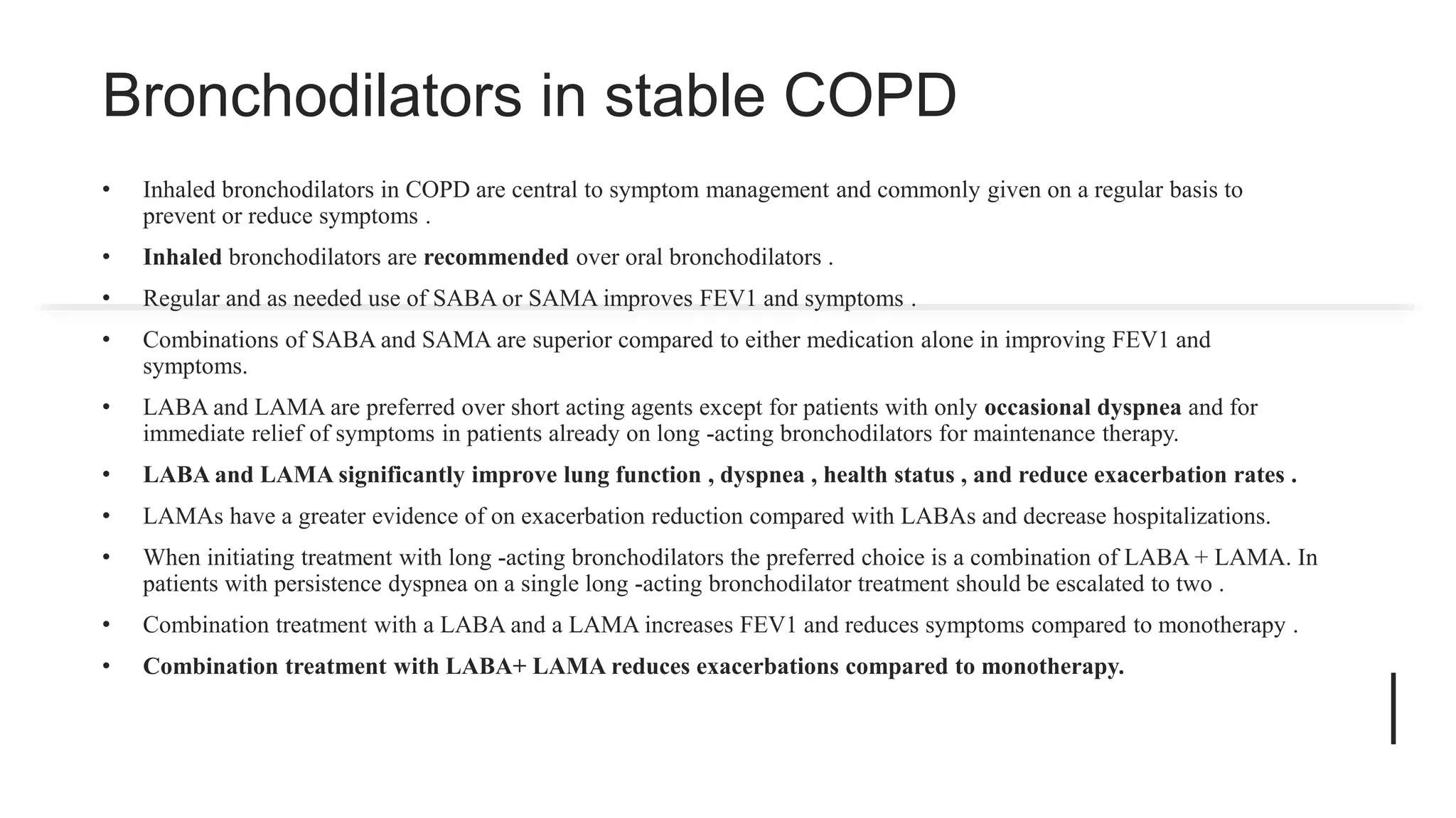 Gold COPD guideline 2024 . A review on change in guideline by GOLD . | PPTX