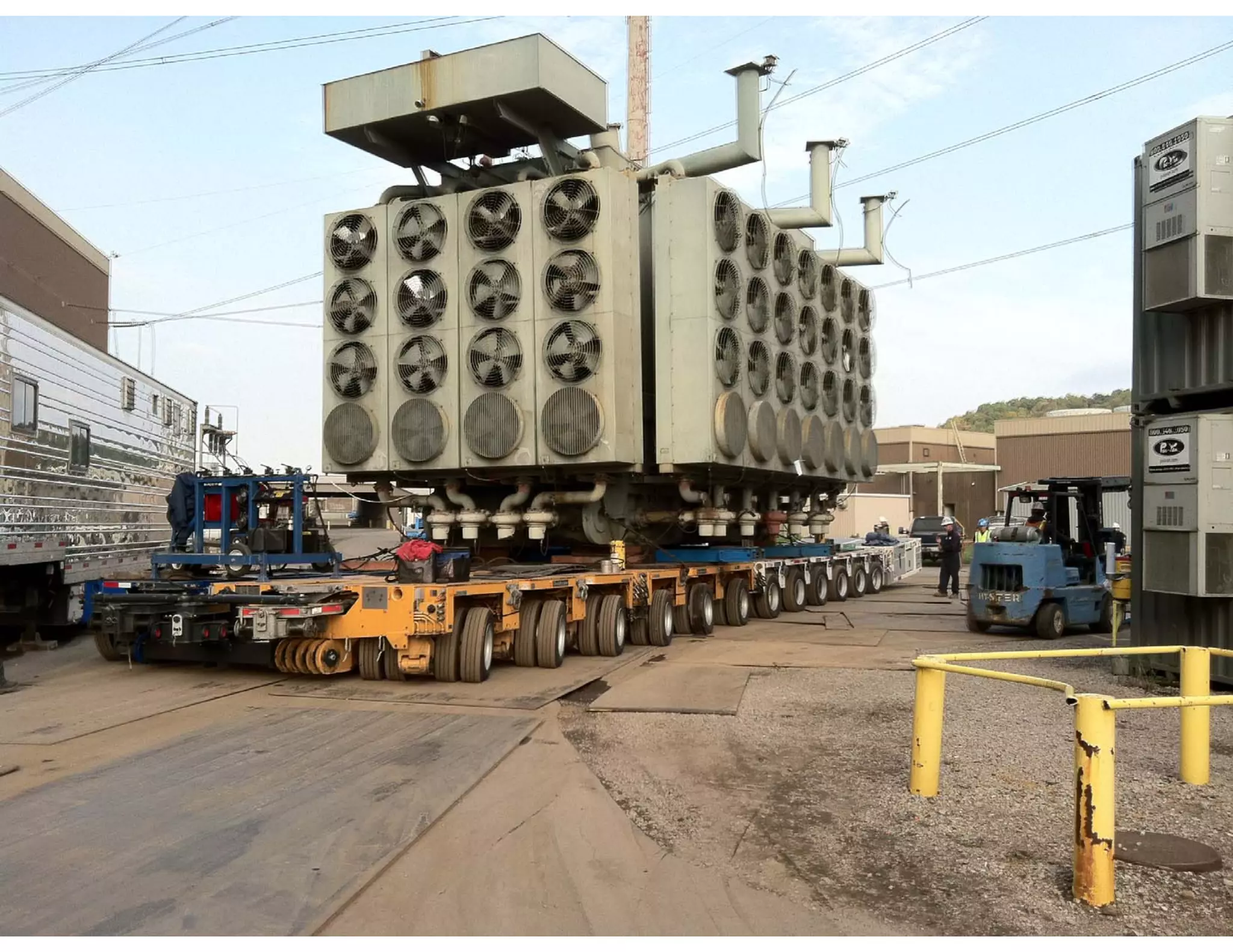 Goldhofer 1.25 Million Pound Transformer Move | PDF | Power and Energy ...