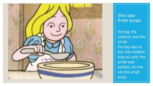 goldilocks and the three bears pdf