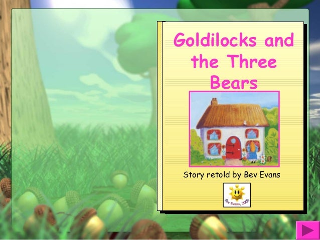 Goldilocks Story Book Pps