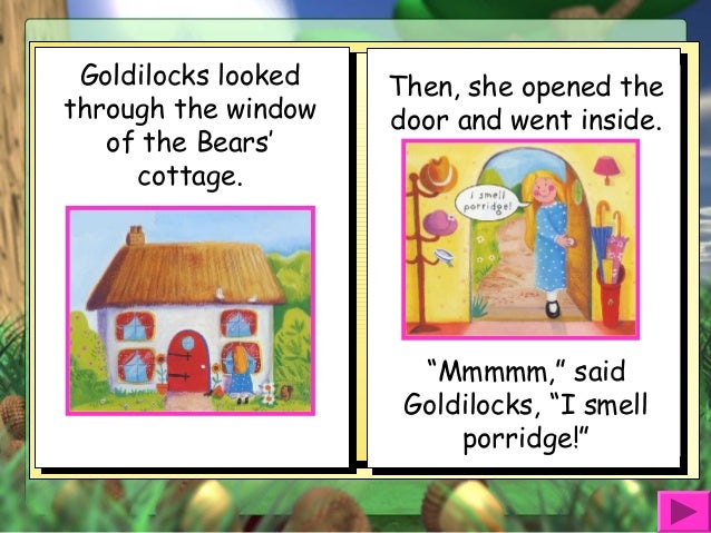 story of goldilocks