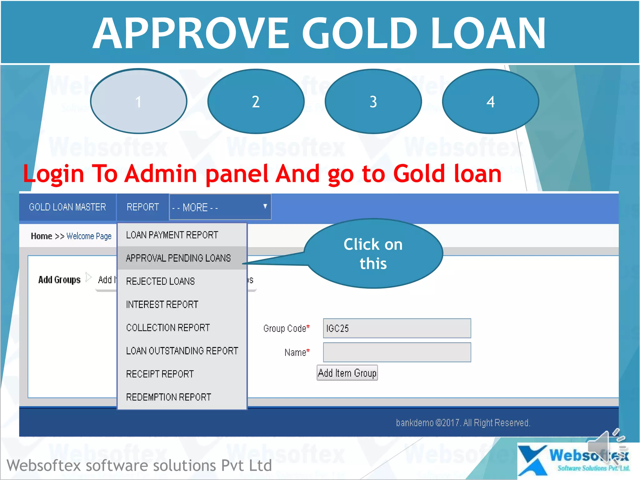 Gold loan software, Gold Loan Management software features | PPSX