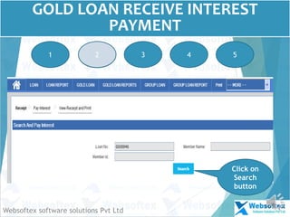 Gold loan software, Gold Loan Management software features | PPSX