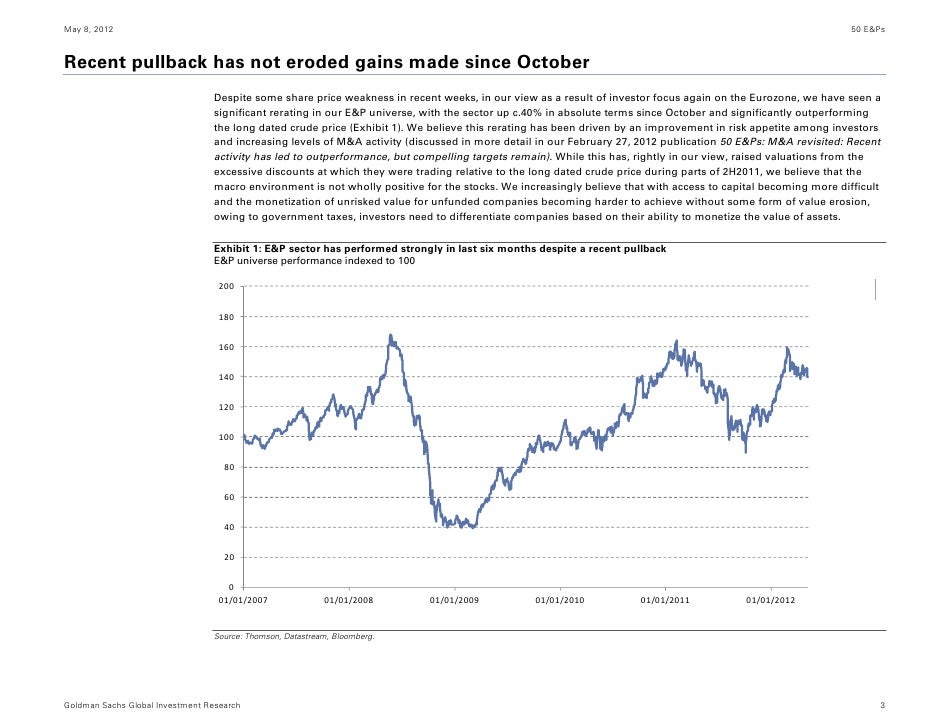 goldman sachs equity research reports