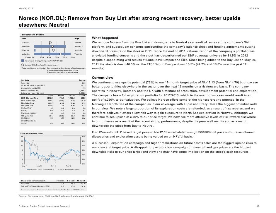 goldman sachs equity research reports pdf
