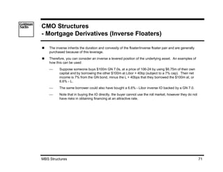 [Goldman Sachs] A mortgage product primer | PDF