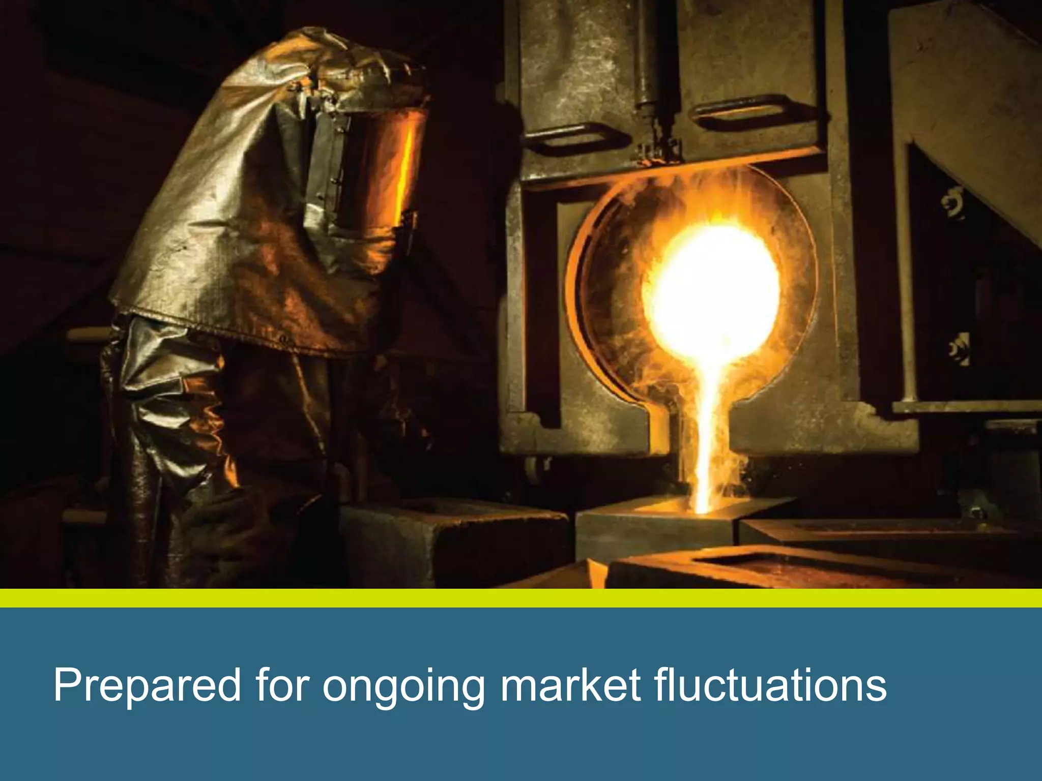 Prepared for ongoing market fluctuations 
 