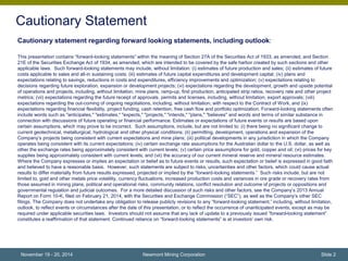 Goldman sachs global metals mining presentation final presentation | PPTX