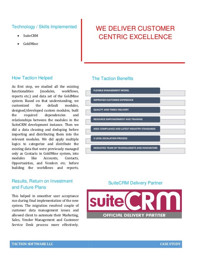 Suitecrm demo data image