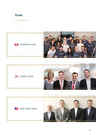 TORONTO TEAM
JERSEY TEAM
NEW YORK TEAM
Team
37
 