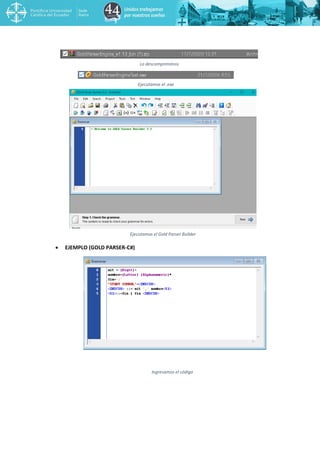 Gold parser | PDF