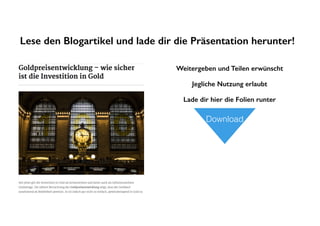 Lese den Blogartikel und lade dir die Präsentation herunter!
Weitergeben und Teilen erwünscht
Jegliche Nutzung erlaubt
Lade dir hier die Folien runter
Download
 