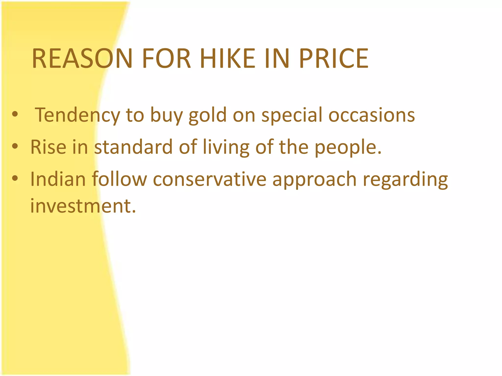 A Complete History Of Gold Prices In India Since The 1950S – CDFSU