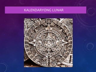 KALENDARYONG LUNAR
 