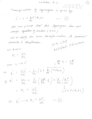 Goldstein solution chapter 8 (2, 20,26,35) 