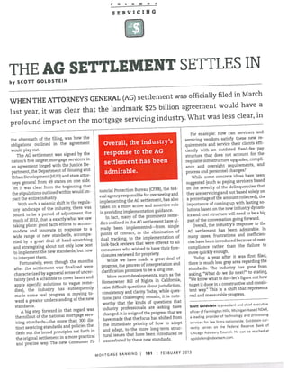 By Scott Goldstein: The AG Settlement Settles In