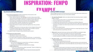 INSPIRATION: FEMPO
EXAMPLE
 