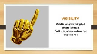 Gold vs Cryptocurrency