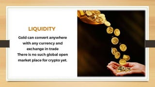 Gold vs Cryptocurrency