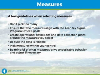 How to Create a Strategic Plan for a Lean Six Sigma Program Office | PDF