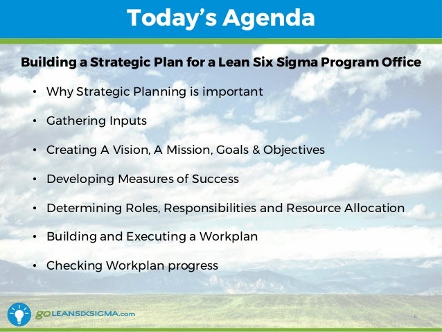 strategic planning agenda