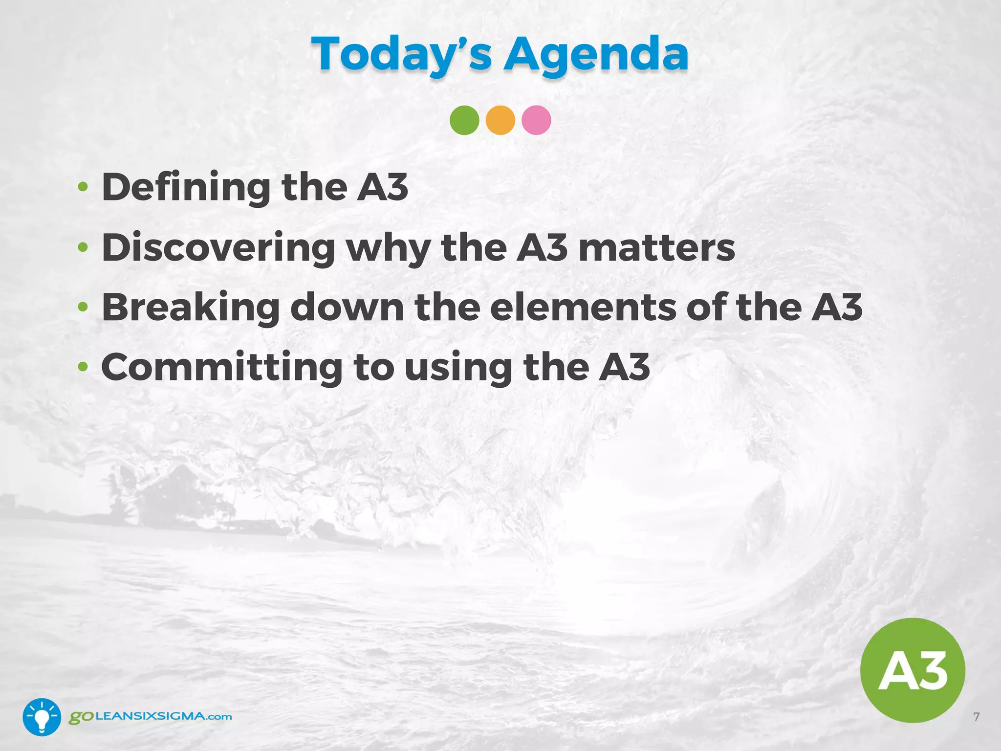 WEBINAR: Introduction to A3 Problem Solving | PDF