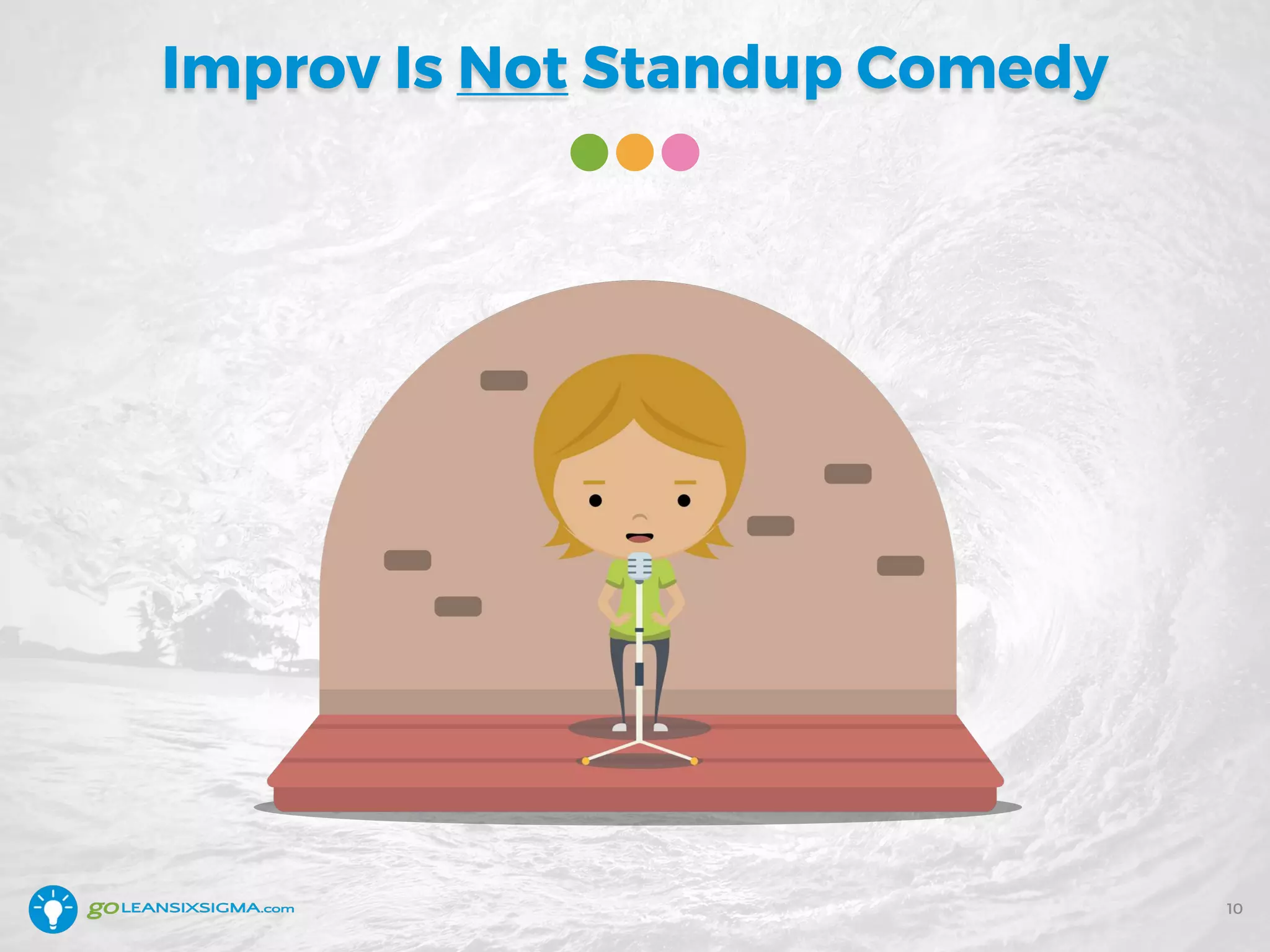 Improv Is Not Standup Comedy
10
 