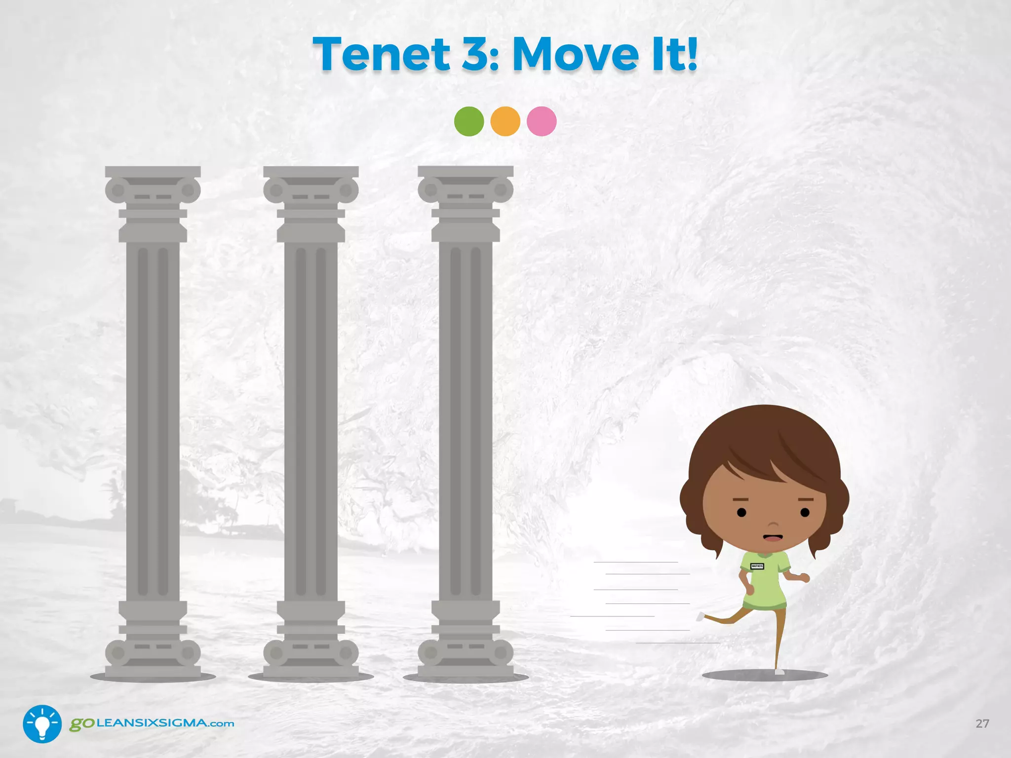 Tenet 3: Move It!
27
 
