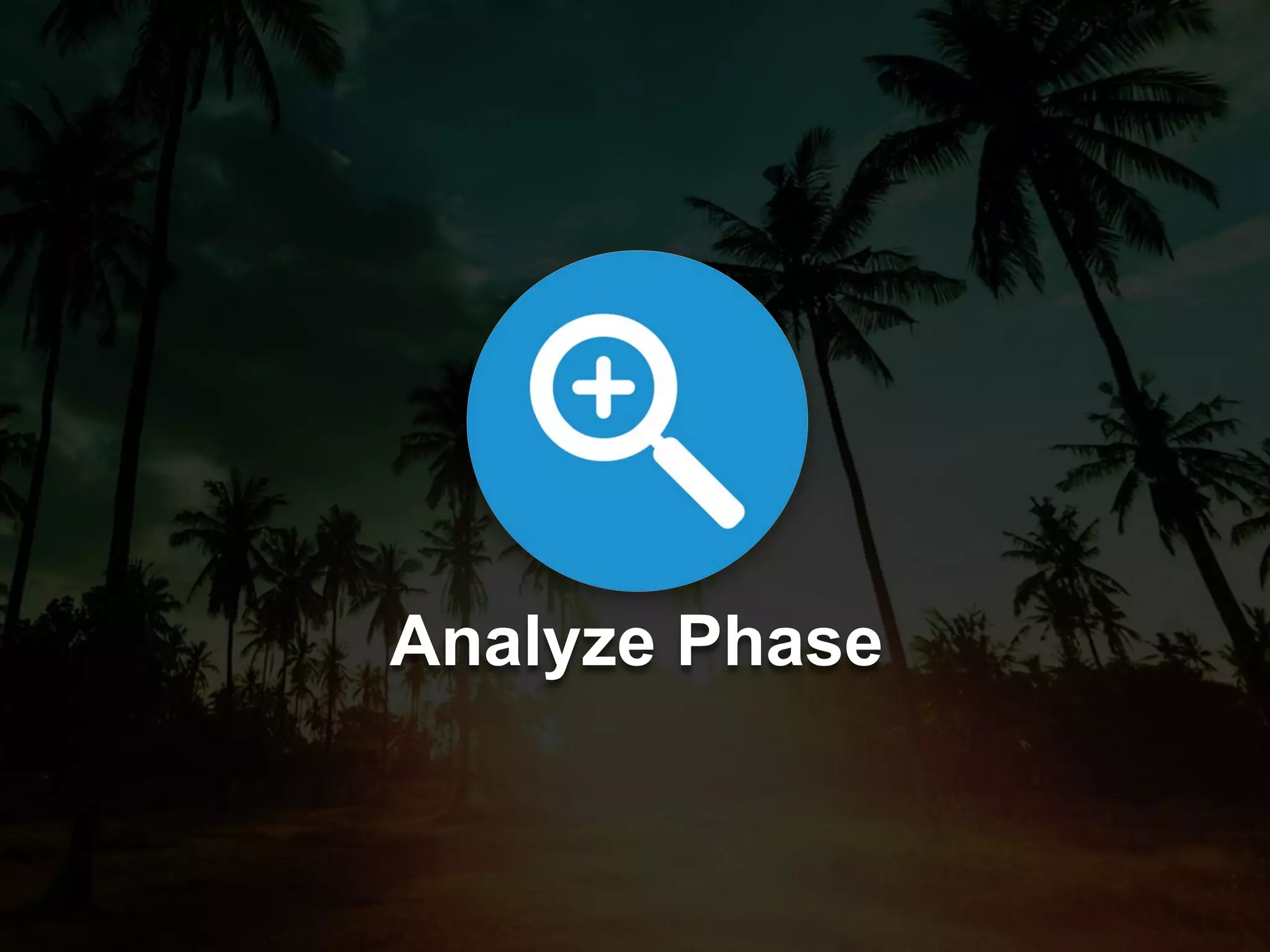 Analyze Phase
 