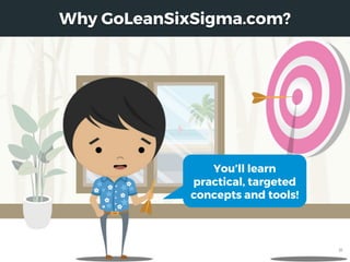 Why GoLeanSixSigma.com?
31
You’ll learn
practical, targeted
concepts and tools!
 