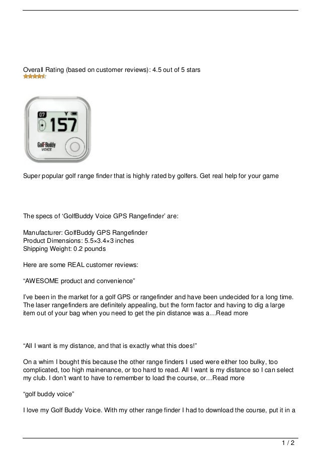 used golf gps rangefinder
