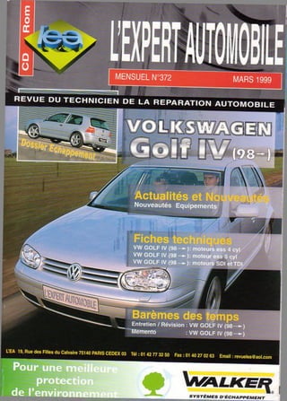 Golf iv-service-manual-frnc | PDF