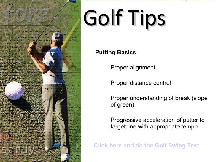 Golf Swing Tips How To Swing A Golf Club Lessons On The Web