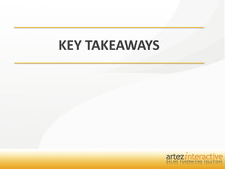 KEY TAKEAWAYS
 