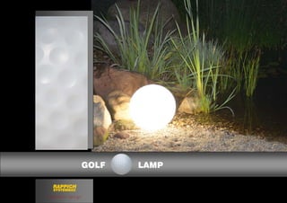 Golf Ball Lamp