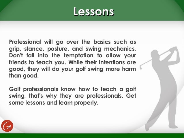 Golf Basic For Every Beginner Golf Player