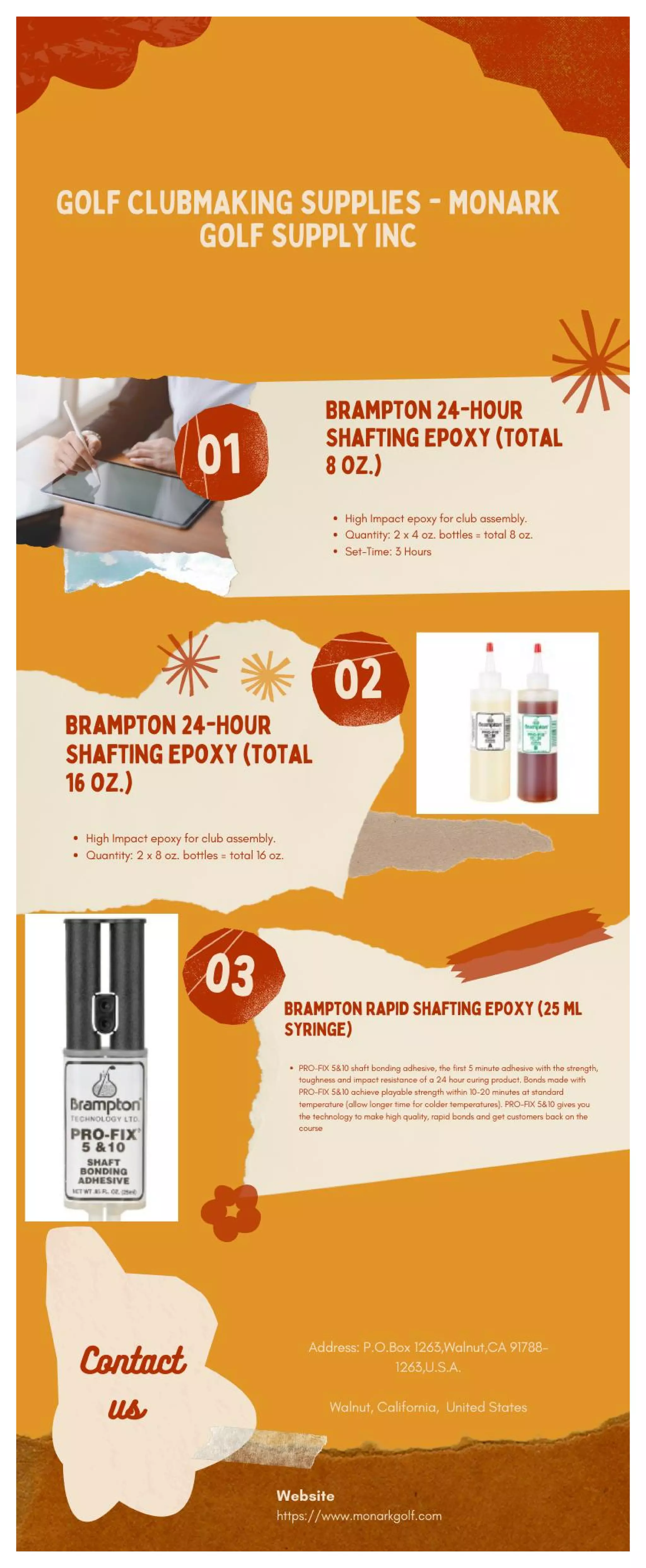 Golf clubmaking supplies monark golf supply incconverted PDF