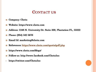 Why Opt Golf course management App