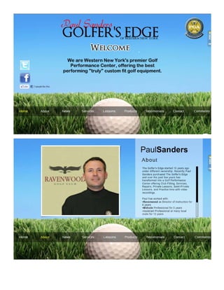 Golferedgewebsite