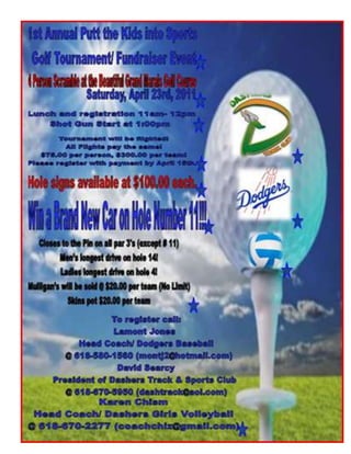 Golf Tornament Flyer