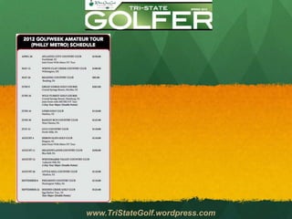 www.TriStateGolf.wordpress.com
 
