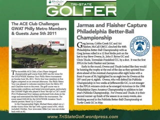 www.TriStateGolf.wordpress.com
 