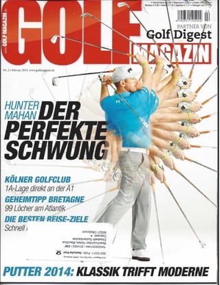 Golfmagazin Germany Feb 2014 - Royal Palm Marrakech