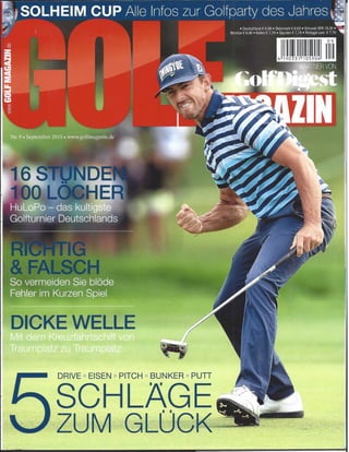 Golf magazin September 2015 - PAR