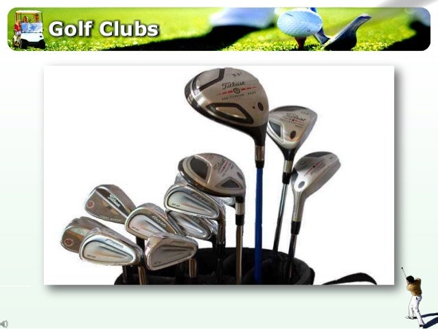 golf materials names