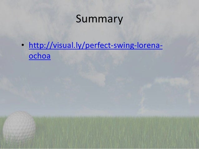 Golf Swing Powerpoint