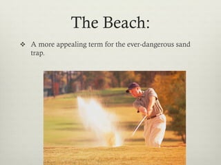 Golf terms defined | PDF