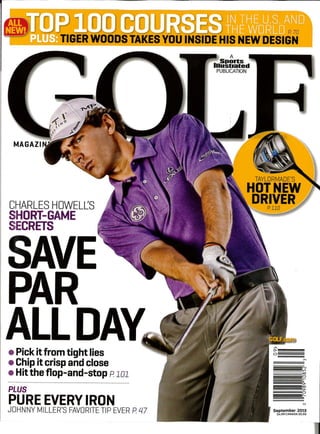 Golf the big build up article